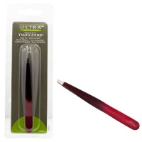 ULTRA Accent Fiesta Eyebrow 4840 RED Tweezer Slant Tip Shaper Denco Tweeze ULTRA Accent Fiesta Eyebrow 4840 RED Tweezer Slant Tip Shaper Denco Tweeze