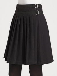 An undeniable Burberry Brit take on the kilt skirt. This version features classic pleats.Pleated designFully linedAbout 19 long80% wool/20% nylonDry cleanImported Model shown is 5'10 (177cm) wearing US size 4. An undeniable Burberry Brit take on the kilt skirt. This version features classic pleats.Pleated designFully linedAbout 19 long80% wool/20% nylonDry cleanImported Model shown is 5'10 (177cm) wearing US size 4.