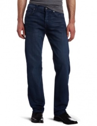 7 For All Mankind Men's Classic Standard Straight Leg Jean In Blue Shade 7 For All Mankind Men's Classic Standard Straight Leg Jean In Blue Shade