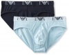 Emporio Armani Men's Fashion Multipack Stretch Cotton 2 Pack Brief