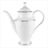 Lenox Federal Platinum Coffeepot With Lid Lenox Federal Platinum Coffeepot With Lid