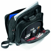 Samsonite Luggage Pro 3 Laptop 2 Gusset Briefcase, Black/Orange, One Size Samsonite Luggage Pro 3 Laptop 2 Gusset Briefcase, Black/Orange, One Size