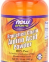 NOW Foods Branch Chain Amino Powder, 12 Ounces