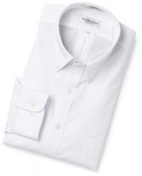 Van Heusen Men's Poplin Solid Long Sleeve Button Down Collar Shirt,White,18 36/37 Van Heusen Men's Poplin Solid Long Sleeve Button Down Collar Shirt,White,18 36/37