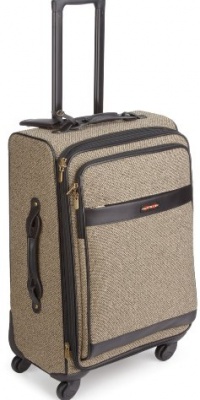 Hartmann Lite 24 Inch Expandable Mobile Traveler Spinner, Walnut Tweed, One Size