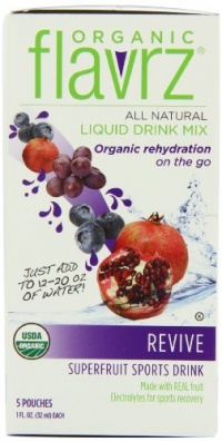 Flavrz Drink Mix Organic Superfruit Sports Drink, 5-Count Single Serve Foil Packets, (Pack of 6) Flavrz Drink Mix Organic Superfruit Sports Drink, 5-Count Single Serve Foil Packets, (Pack of 6)
