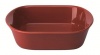 Apilco Culinaire Couleur Red Square Roasting Dish 8 x 8 in, 30 oz