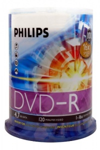 DVD-R 4.7GB DATA 120MIN VID 16X 100-Spindle DVD-R 4.7GB DATA 120MIN VID 16X 100-Spindle