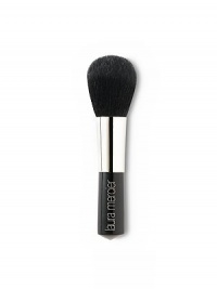 A black goat hair brush designed with a round head and no flat edges to easily buff Mineral Powder SPF 15 onto skin. Dab brush in Mineral Powder SPF 15, dust of excess and lightly apply powder all over face. A black goat hair brush designed with a round head and no flat edges to easily buff Mineral Powder SPF 15 onto skin. Dab brush in Mineral Powder SPF 15, dust of excess and lightly apply powder all over face.