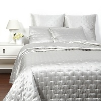 This sumptuous silk and cotton coverlet makes your bed the ultimate luxurious retreat - soothing, sophisticated and beautiful. This sumptuous silk and cotton coverlet makes your bed the ultimate luxurious retreat - soothing, sophisticated and beautiful.
