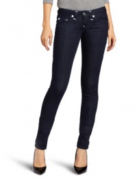 True Religion Women's Stella Super T Skinny Womens Jean, Midnight Blue, 24