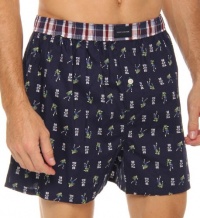 Tommy Hilfiger Men's Football Woven Boxer Tommy Hilfiger Men's Football Woven Boxer