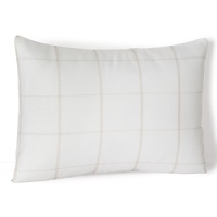 Classic style in a breezy open check, this Calvin Klein decorative pillow adds a clean, bright touch to both traditional and contemporary decor. Classic style in a breezy open check, this Calvin Klein decorative pillow adds a clean, bright touch to both traditional and contemporary decor.