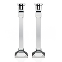 For over 160 years, Italian-based Ricci Argentieri has created superlatively crafted designs of timeless style. In that spirit, these elegant candleholders feature traditional angles and lines. For over 160 years, Italian-based Ricci Argentieri has created superlatively crafted designs of timeless style. In that spirit, these elegant candleholders feature traditional angles and lines.