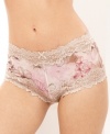 A feminine boyshort from Lunaire. The Barbados boasts flirty mesh for a look that's both ladylike and sultry. Style #15232