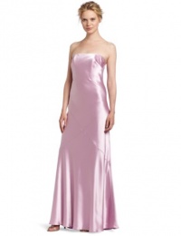 ABS Allen Schwartz Women's Strapless Gown with Geometrical Seam, Pink Mist, 6 ABS Allen Schwartz Women's Strapless Gown with Geometrical Seam, Pink Mist, 6
