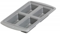 Wilton Avanti Everglide Metal-Safe Non-Stick 4 Cavity Mini Loaf Pan