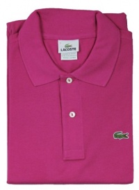 Lacoste Men's Short Sleeve Classic Pique Polo Shirt (Raspberry Pink) Lacoste Men's Short Sleeve Classic Pique Polo Shirt (Raspberry Pink)