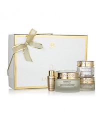 Absolue Premium Bx is the ultimate in skin care that helps deeply replenish moisture, improve skin's elasticity and clarity. Gift Set Contains: Absolue Premium Bx SPF 15 Sunscreen 1.7 oz., Absolue Eye Premium Bx 0.5 oz., Absolue Night Premium Bx 0.5 oz., Absolue Ultimate Bx Night Serum 0.27 oz. Absolue Premium Bx is the ultimate in skin care that helps deeply replenish moisture, improve skin's elasticity and clarity. Gift Set Contains: Absolue Premium Bx SPF 15 Sunscreen 1.7 oz., Absolue Eye Premium Bx 0.5 oz., Absolue Night Premium Bx 0.5 oz., Absolue Ultimate Bx Night Serum 0.27 oz.