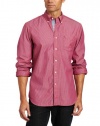 Nautica Men's Long Sleeve Poplin Stripe Fashion Colors