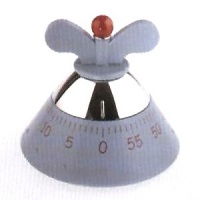 60 minute kitchen timer in Graves blue. Mechanical movement. 60 minute kitchen timer in Graves blue. Mechanical movement.
