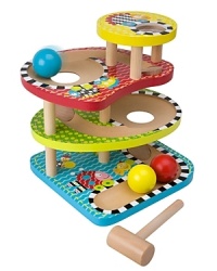 Grab your wooden mallet, bop the ball and watch it go round and round! 3 wooden balls travel down 4 colorful levels of twirly fun. Grab your wooden mallet, bop the ball and watch it go round and round! 3 wooden balls travel down 4 colorful levels of twirly fun.
