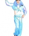 CHILD X-Small 4-6X - Jade Sequined Genie Costume (Shoes not included - pictured in Aqua)