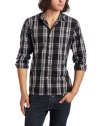 Volcom Men's X Factor Plaid Long Sleeve Shirt