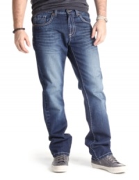 In a slim, straight style, this pair from Royal Premium Denim are ready to go wherever the weekend takes you. In a slim, straight style, this pair from Royal Premium Denim are ready to go wherever the weekend takes you.