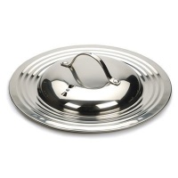 RSVP Stainless Steel Universal Lid - 7 to 12 Inch RSVP Stainless Steel Universal Lid - 7 to 12 Inch