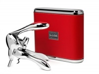 Metrokane Red V.I.P. Polished Sterling Model Rabbit Corkscrew Metrokane Red V.I.P. Polished Sterling Model Rabbit Corkscrew