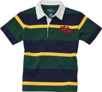 Polo Ralph Lauren Toddler Boys Dual Match Green Striped Rugby (6) Polo Ralph Lauren Toddler Boys Dual Match Green Striped Rugby (6)