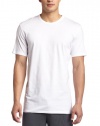 Calvin Klein Mens Body 3 Pack Slim Fit Short Sleeve Crew Neck Tee, White, Large