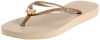 Havaianas Women's Slim Crystal Harmony Flip Flop