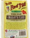 Bob's Red Mill Organic, 100% Stone Ground Amaranth Flour, 22-Ounce Bags (Pack of 4)