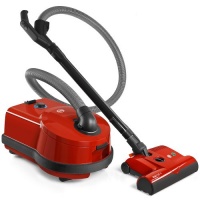 Sebo Airbelt D4 Red Canister Vacuum Cleaner with ET-1 Powerhead and Bare Floor Brush Sebo Airbelt D4 Red Canister Vacuum Cleaner with ET-1 Powerhead and Bare Floor Brush