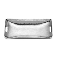 An organic look made brilliant in hammered aluminum, the Hammersmith tray by Towle offers effortless design equally suited for entertaining and every day of the week. An organic look made brilliant in hammered aluminum, the Hammersmith tray by Towle offers effortless design equally suited for entertaining and every day of the week.