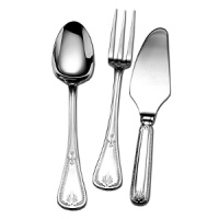 Simple and understated, this flatware is a welcome addition to any table, for any occasion. Simple and understated, this flatware is a welcome addition to any table, for any occasion.