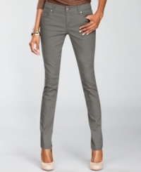 Whether you're choosing bright hues or wear-with-everything beige, INC's curvy-fit jeans get the colored denim trend right! Whether you're choosing bright hues or wear-with-everything beige, INC's curvy-fit jeans get the colored denim trend right!