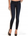 GUESS Brittney Zip Denim Leggings in Harbor Wa, HARBOR WASH (23)