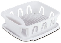 Sterilite 06368004 White Small Ultra Sink Set, (2 Piece) Sterilite 06368004 White Small Ultra Sink Set, (2 Piece)