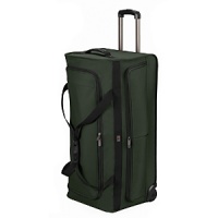 The collapsable Victorinox NXT duffle bag offers a spacious main packing compartment featuring a zippered a mesh pocket and hanging pocket for organization. Removable internal rods provide structure and stability and also allow bag to collapse for storage. The NXT's convenient 43 aluminum handle tops 80mm inline skate wheels for a smooth, stable roll. Front pocket features dual elastic mesh pockets to help organize quick-access items. The collapsable Victorinox NXT duffle bag offers a spacious main packing compartment featuring a zippered a mesh pocket and hanging pocket for organization. Removable internal rods provide structure and stability and also allow bag to collapse for storage. The NXT's convenient 43 aluminum handle tops 80mm inline skate wheels for a smooth, stable roll. Front pocket features dual elastic mesh pockets to help organize quick-access items.