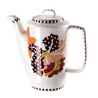 Missoni has created a multicolored décor that has been inspired by the colors of flowers and leaves of the tropical forest. This fantasy brings particular warmth to the most important pieces of the collection, standing out clearly on the white surface of the porcelain. Missoni has created a multicolored décor that has been inspired by the colors of flowers and leaves of the tropical forest. This fantasy brings particular warmth to the most important pieces of the collection, standing out clearly on the white surface of the porcelain.