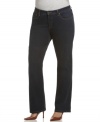 Levi's Perfectly Shaping plus size stretch jeans feature a slimming tummy panel to ensure you look your best. (Clearance)