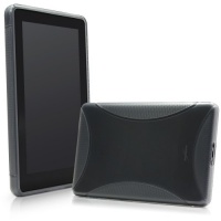 BoxWave Kindle Fire BodySuit - Premium Slim-Fit TPU Gel Skin Case, Texturized for Extra No-Slip Grip for the Kindle Fire (Smoke Grey) BoxWave Kindle Fire BodySuit - Premium Slim-Fit TPU Gel Skin Case, Texturized for Extra No-Slip Grip for the Kindle Fire (Smoke Grey)