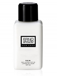 Lightweight, protective moisturizer repairs and provides broad-spectrum UV protection. The advanced formula also tightens and renews the skin, while nourishing and smoothing. Made in USA. 3 oz. Lightweight, protective moisturizer repairs and provides broad-spectrum UV protection. The advanced formula also tightens and renews the skin, while nourishing and smoothing. Made in USA. 3 oz.