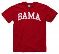 Alabama Crimson Tide Crimson Bama Arch T-Shirt Alabama Crimson Tide Crimson Bama Arch T-Shirt