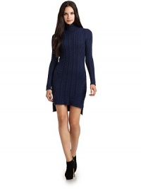 THE LOOKAllover cable knitRibbed turtleneckPullover styleTHE FITAbout 37 from shoulder to hemTHE MATERIALCotton/wool/nylonCARE & ORIGINHand washImportedModel shown is 5'8 (172½cm) wearing US size Small. THE LOOKAllover cable knitRibbed turtleneckPullover styleTHE FITAbout 37 from shoulder to hemTHE MATERIALCotton/wool/nylonCARE & ORIGINHand washImportedModel shown is 5'8 (172½cm) wearing US size Small.