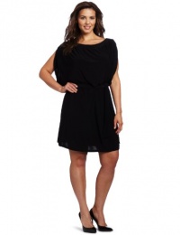 Wrapper Women's Plus-Size Dolman Cold Shoulder with Tie Wrapper Women's Plus-Size Dolman Cold Shoulder with Tie