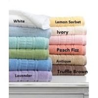 Martha Stewart Collection Bath Towels, Plush Hand Towel Antique / Light Brown Martha Stewart Collection Bath Towels, Plush Hand Towel Antique / Light Brown